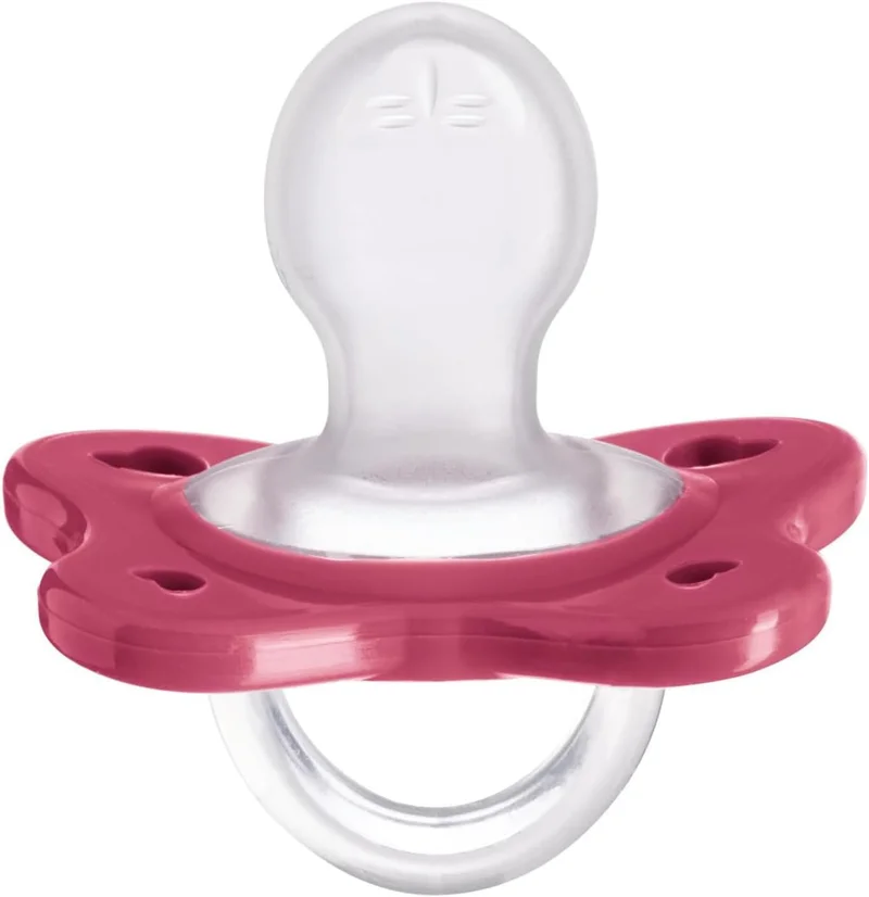 Chicco Chicco Physioforma Dual Soft Silicone Soother 16-36m (2 pcs), Pink